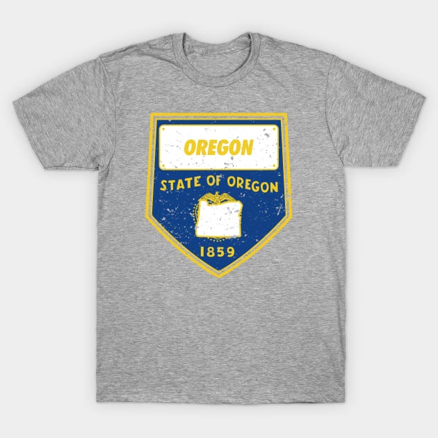 oregon T-Shirt by DeekayGrafx